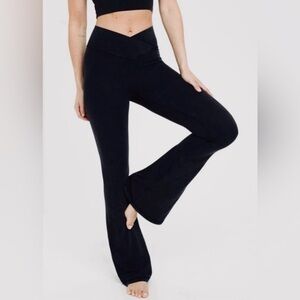 OFFLINE By Aerie Real Me High Waisted Crossover Flare Legging